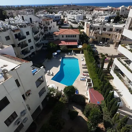 公寓 Byzantium Breeze 2b, Pool, Center Paphos